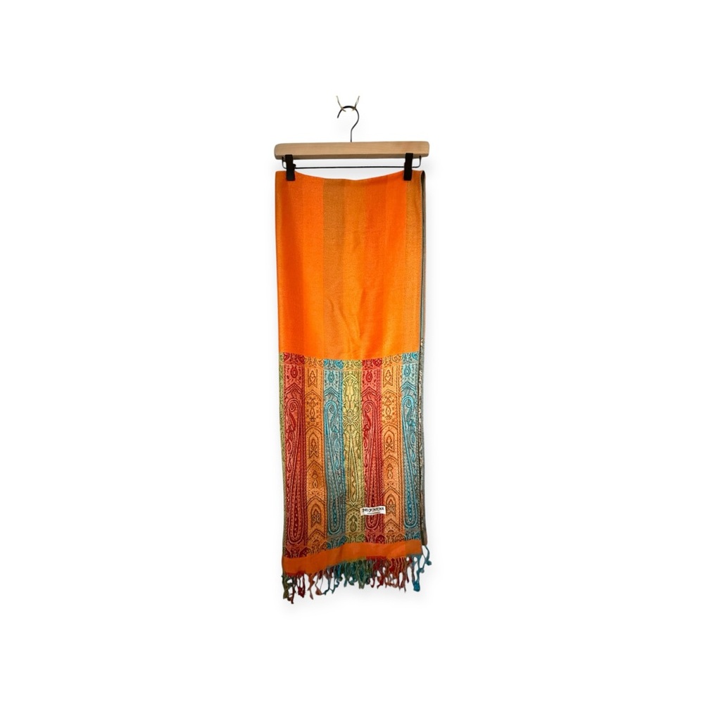 Pashmina Multicolor Patterned Scarf